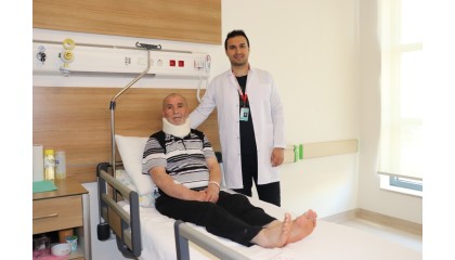Discomfort lasting for 3 years was resolved in Eskişehir City Hospital in 6 hours.